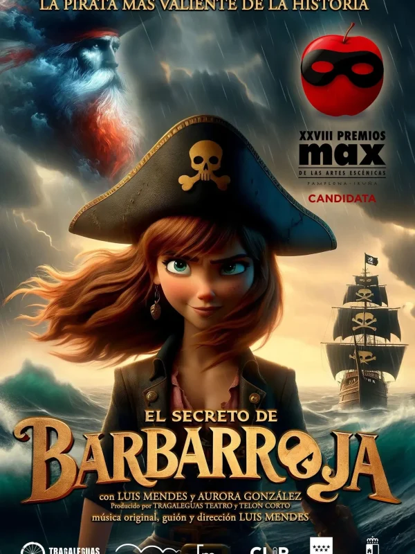 El Secreto De Barbarroja Candidato Max | TRAGALEGUAS TEATRO SL